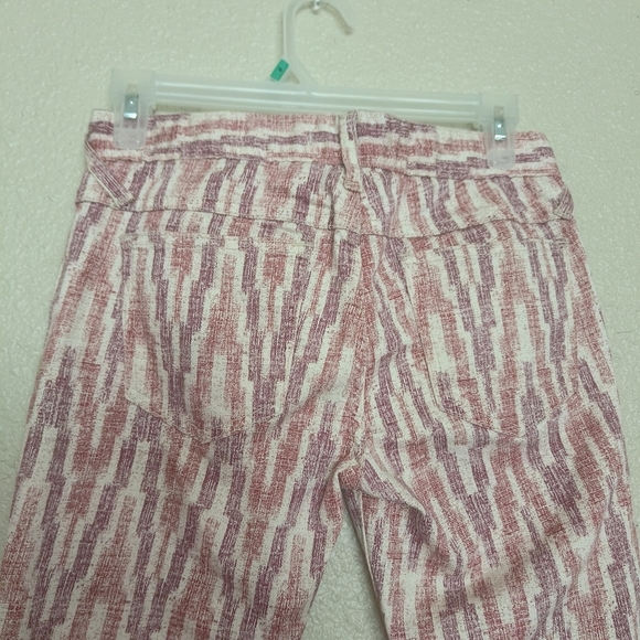 Free People Women's Ikat Skinny Pants Size 26 Multicolor Stretch Button‎ Zipper - Picture 14 of 16